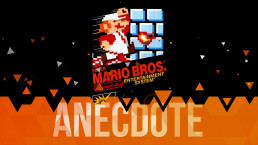 Anecdote du Jeu Vidéo Super Mario Bros