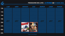 Planning Twitch 23 f&eacute;v 01 mars 2026