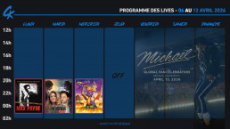 Planning 6 au 12 avril 2026