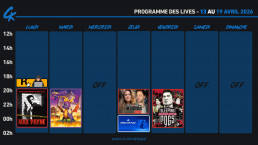 Planning Twitch 13-19 avril 2026