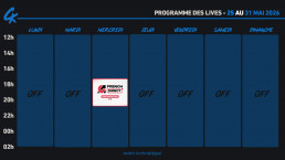 Planning Twitch 18-24 mai 2026